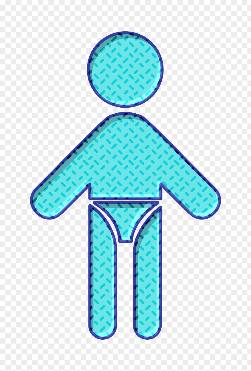People Icon Baby With Diaper Son PNG