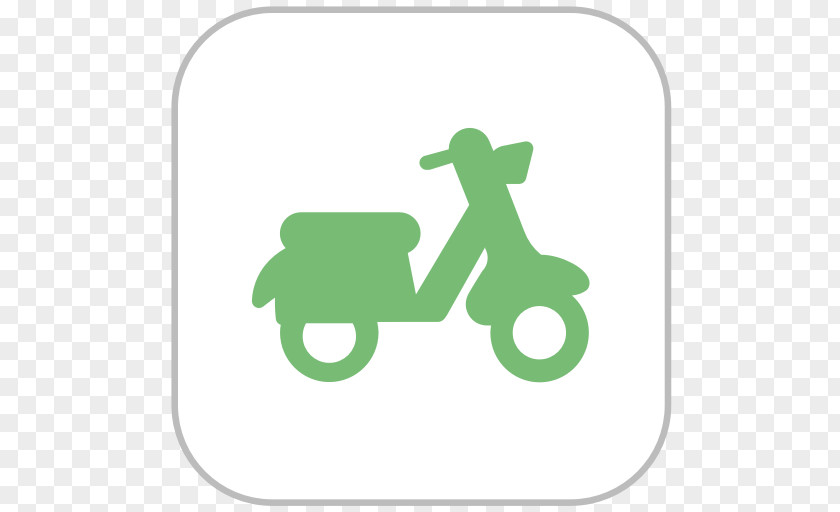 Green Vehicle Transport Sticker Scooter PNG