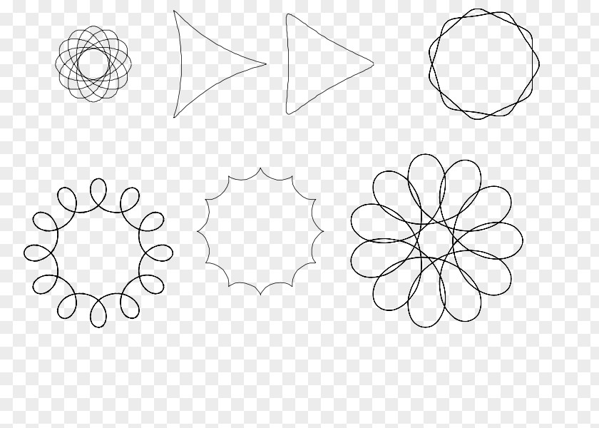 Line Art Ornament Islamic Geometric Patterns Clip PNG