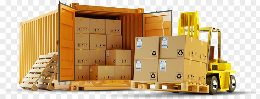 Shipping Container Cargo Logistics Intermodal Transport Supply Chain Management PNG