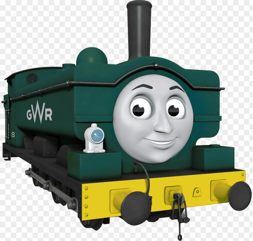 Train Duck The Great Western Engine Thomas & Friends Percy PNG