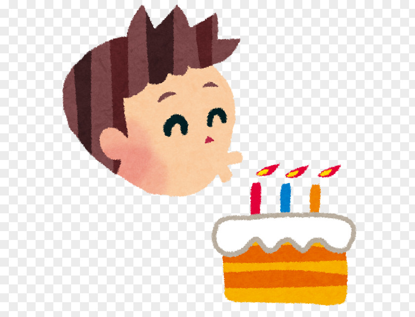 Candle Snuffer Birthday Cake PNG