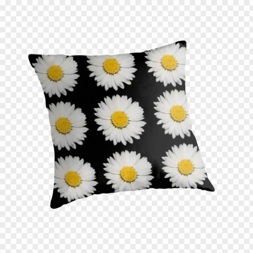 Pillow Throw Pillows Cushion Ceramic Common Daisy PNG