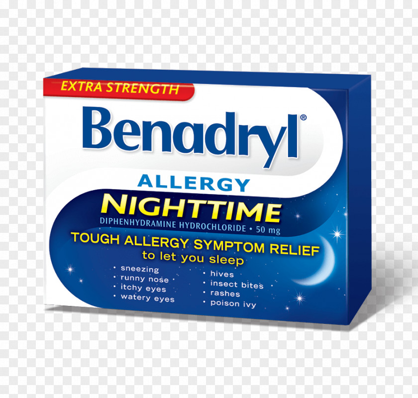 Runny Nose Canada Benadryl Brand Font Product PNG