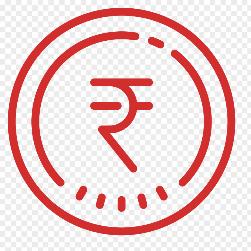 Rupee Download Arrow PNG