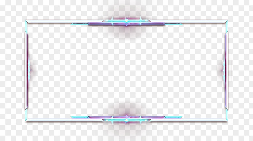 Whiteboard Rectangle Purple Line PNG
