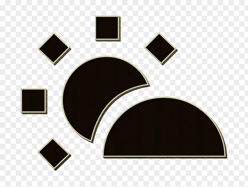 Blackandwhite Arch Cloudy Icon Forecast Weather PNG