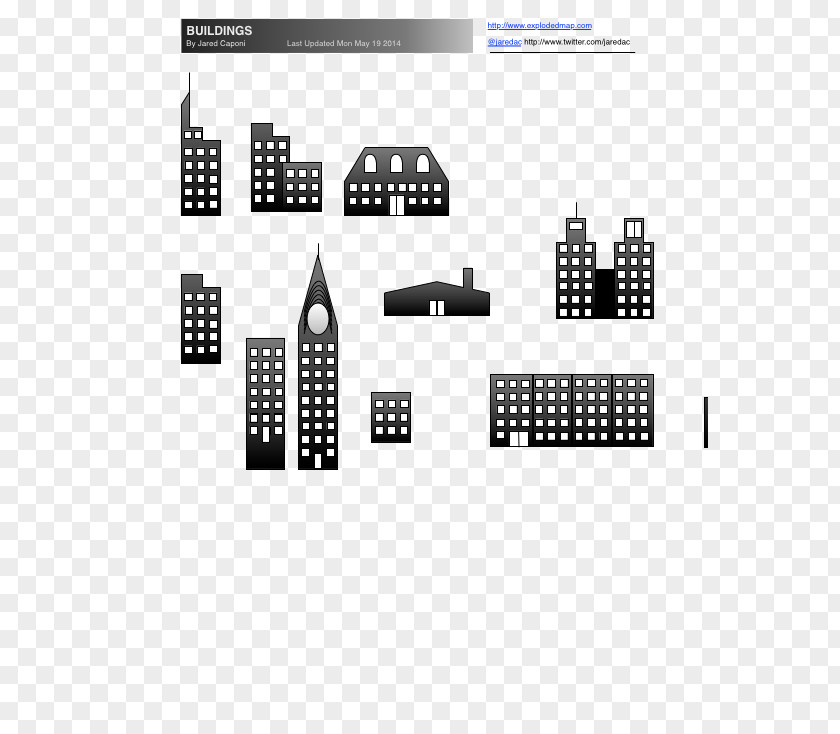 Building Stencil OmniGraffle Download PNG