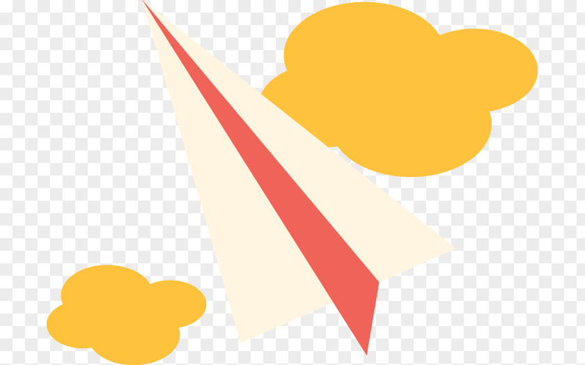 Cartoon Paper Airplane Flight Aircraft Clip Art PNG