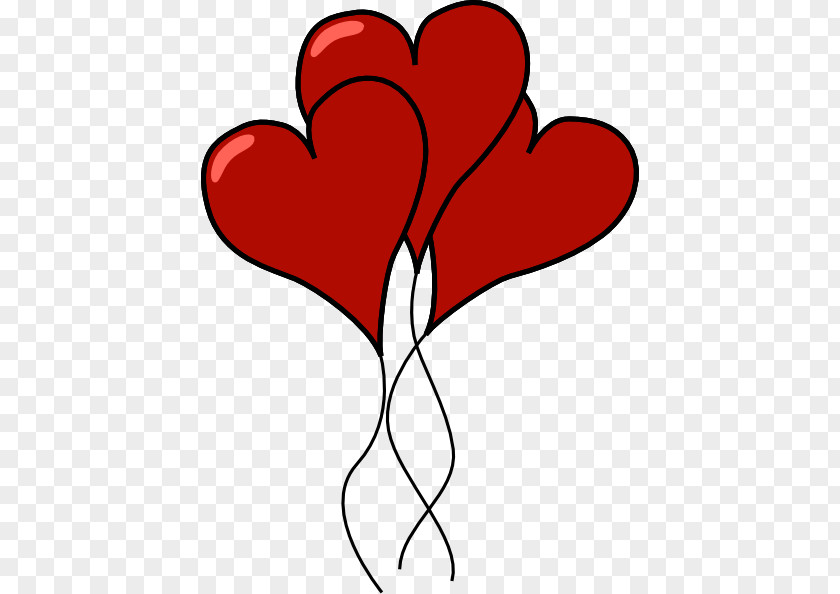 James Red Balloon Clip Art Vector Graphics Heart Valentine's Day Image PNG