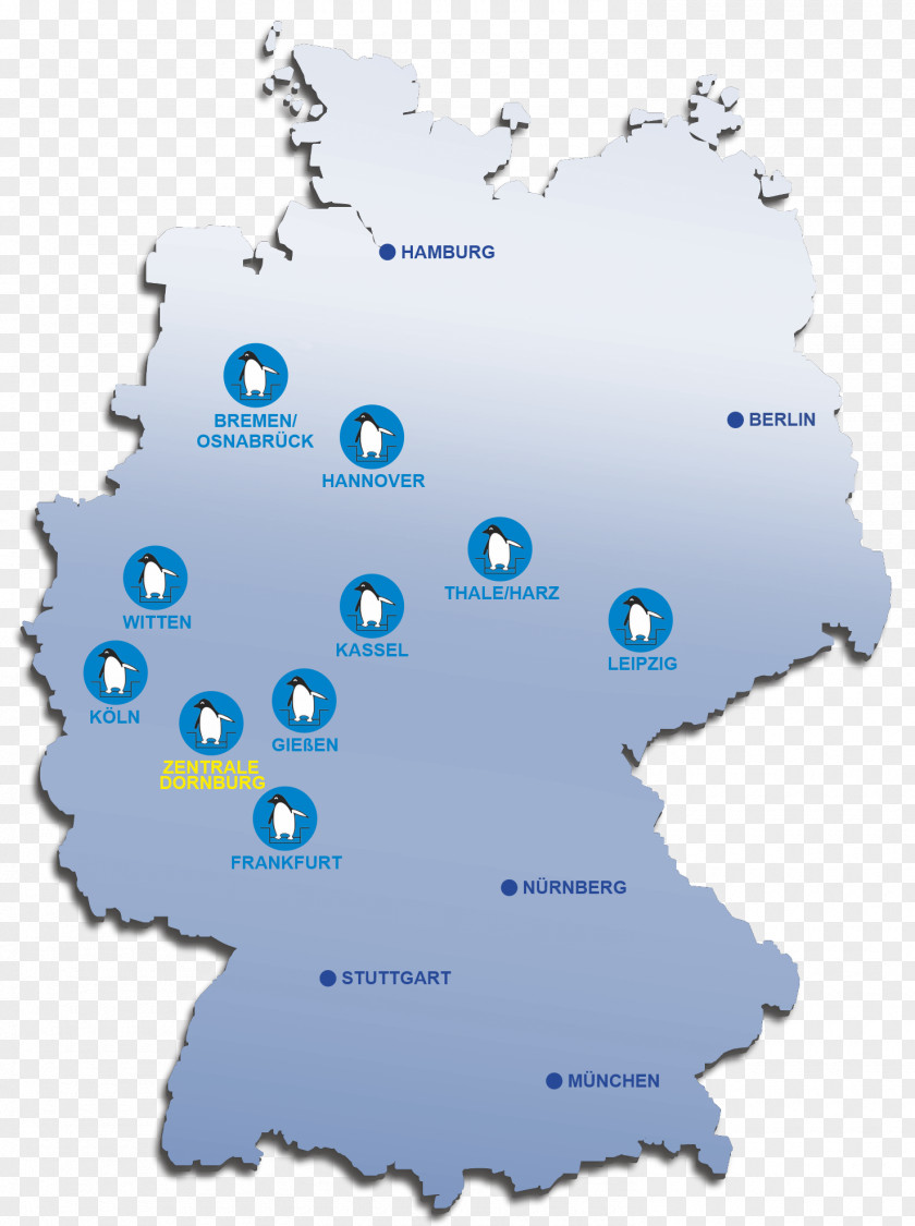Pinguin States Of Germany Ad Hoc Best Services GmbH Berlin BETTERHOMES Deutschland Deutsche Bahn PNG