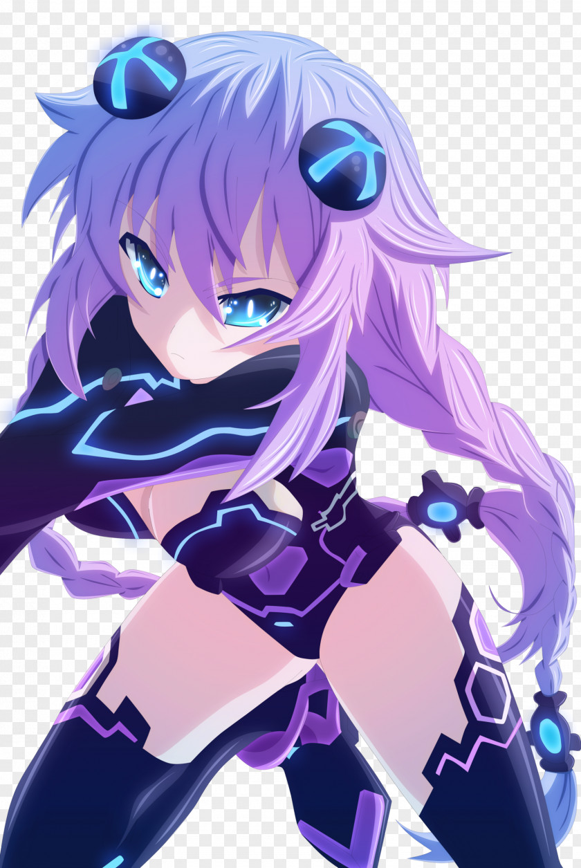 Purple Heart Hyperdimension Neptunia Victory Desktop Wallpaper PNG