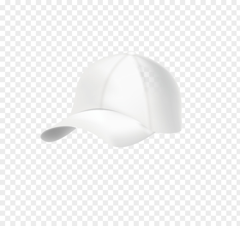 White Baseball Cap Hat Pattern PNG