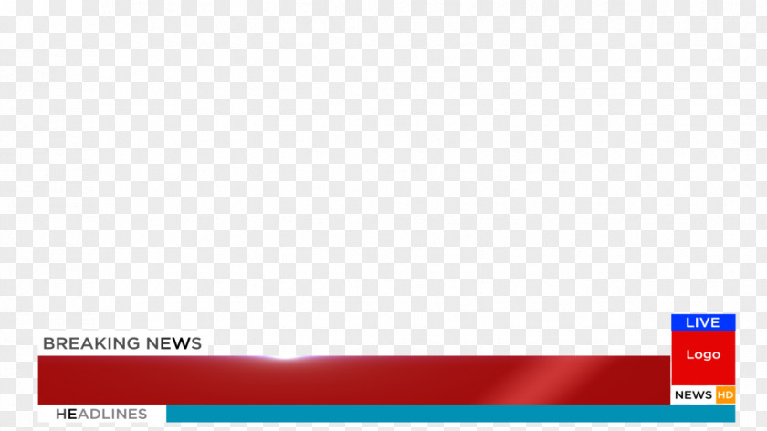 Animation Television Lower Third Breaking News PNG