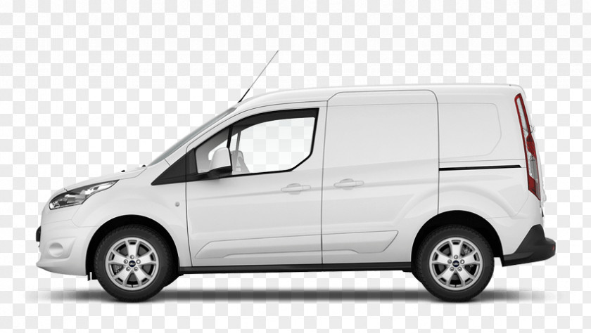 Ford Transit Connect Black Courier Van Fiesta Car PNG