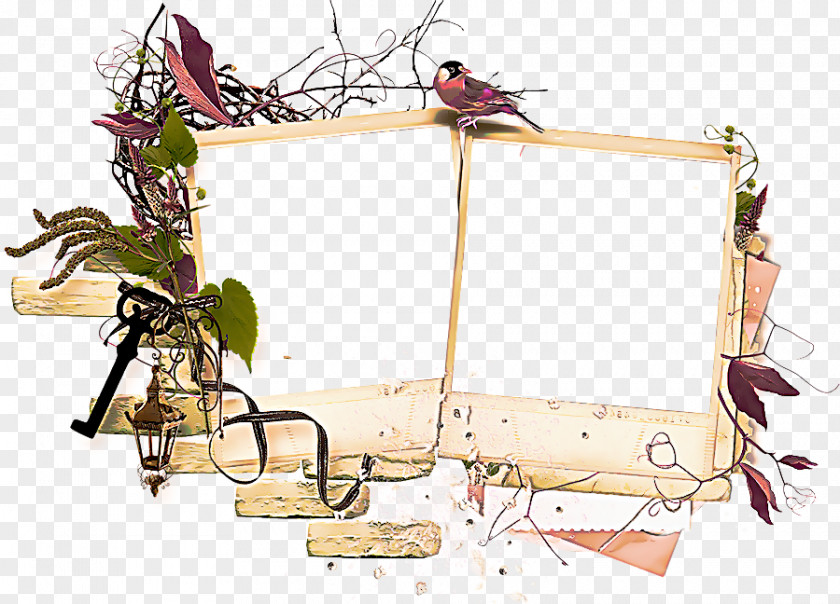 Plant Rectangle Picture Frame PNG