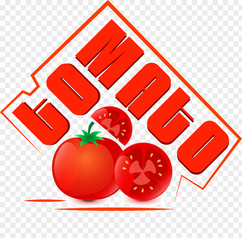 Tomato Material Logo Illustration PNG