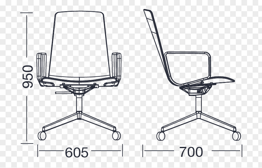 Chair Office & Desk Chairs Convention Plastic Caster PNG