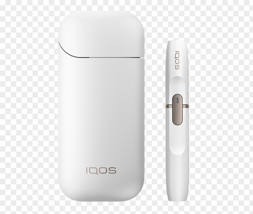 Cigarette IQOS Heat-not-burn Tobacco Product Electronic White PNG