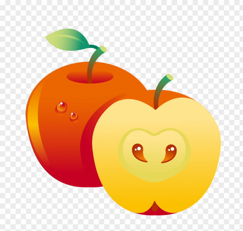 Hand-painted Apples Apple Drawing Clip Art PNG