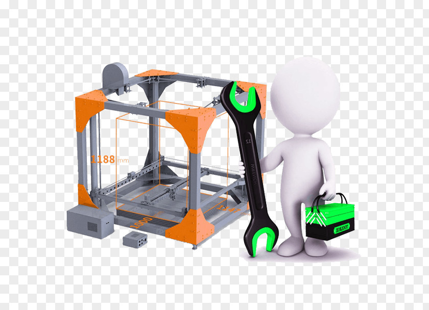 Repair Shop 3D Printing Printers Computer Graphics PNG