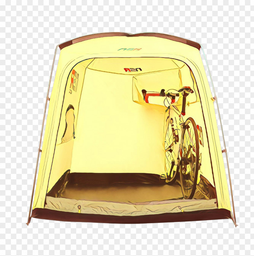 Vehicle Yellow Tent Cartoon PNG