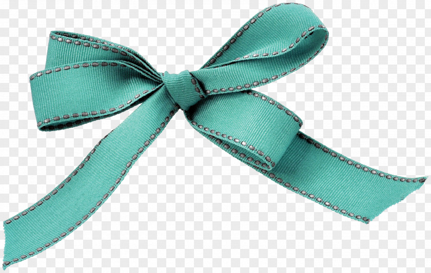 Bow Ribbon Shoelace Knot Turquoise Teal PNG