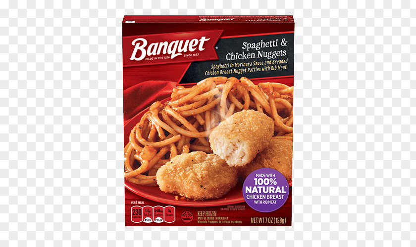 Chicken Nugget McDonald's McNuggets Pasta Spaghetti With Meatballs PNG