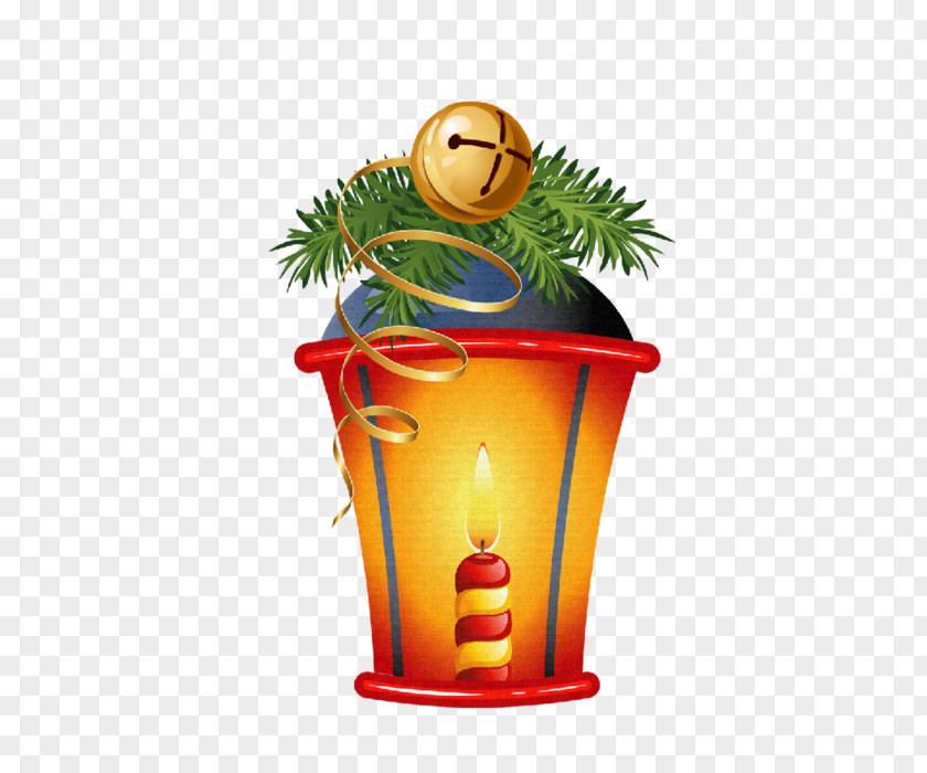 Design Flowerpot Christmas PNG