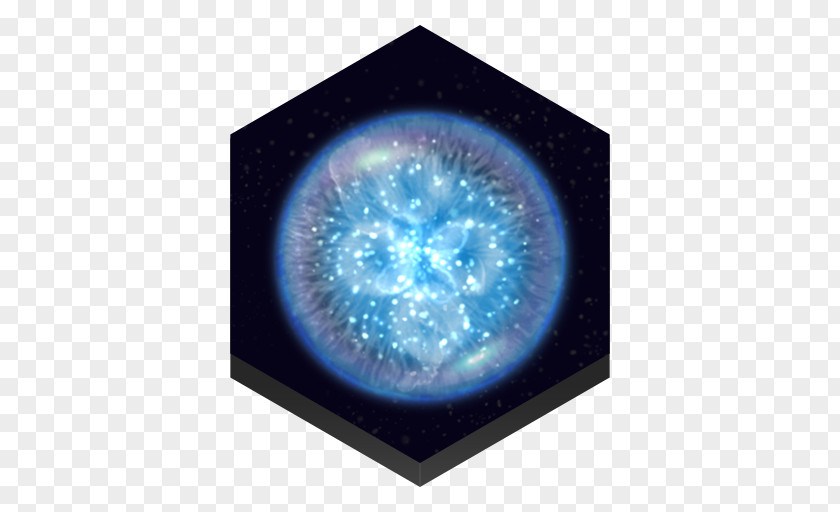 Game Osmos Sphere Electric Blue Space Circle Earth PNG