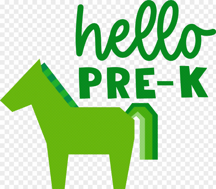 HELLO PRE K Back To School Education PNG