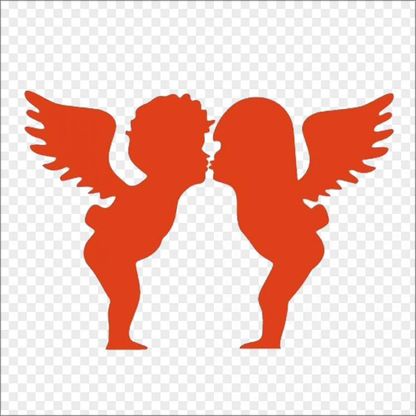 Kissing Angels Silhouette 2014 Kiss Of Love Protest Logo PNG