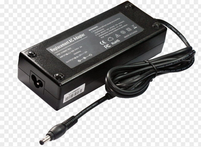 Laptop Power Adapter Dell Battery Charger AC PNG