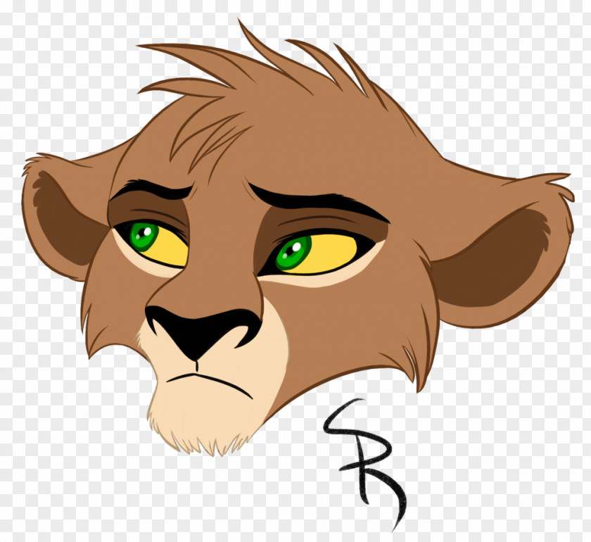 Lion Cougar Tiger Whiskers Cat PNG