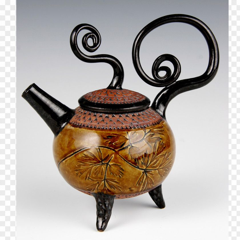 Scs Wooden Stone Artist Art Museum Teapot PNG