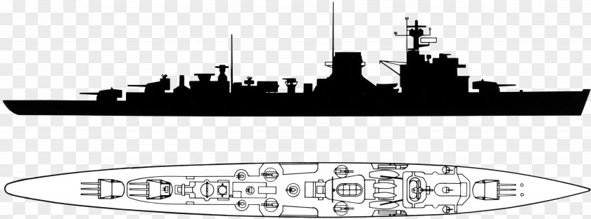 Ship Heavy Cruiser Battlecruiser Guided Missile Destroyer Armored Protected PNG