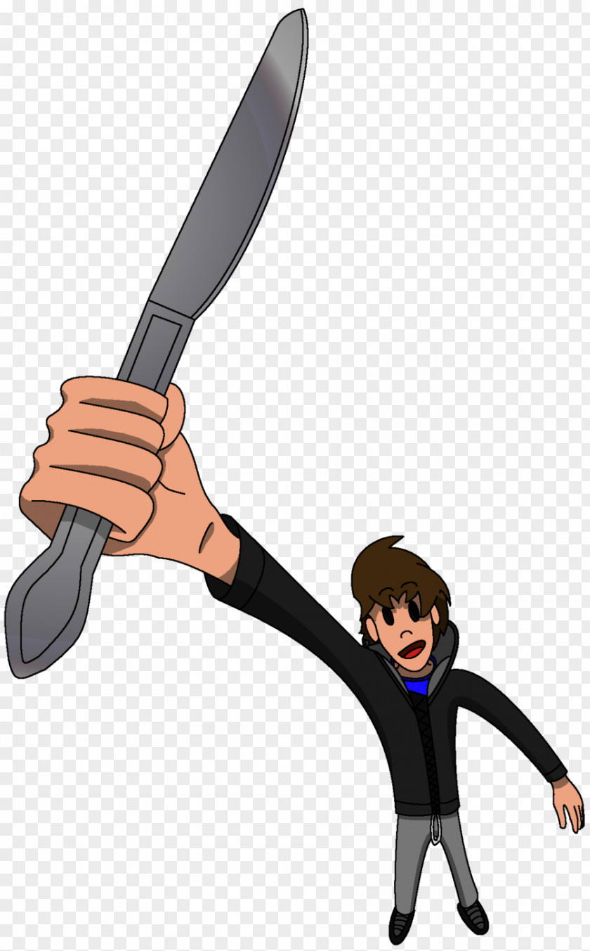 Sword Thumb Cartoon Desktop Wallpaper PNG
