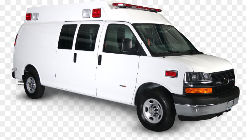 Ambulance Ford 2018 Chevrolet Express General Motors Van Car PNG