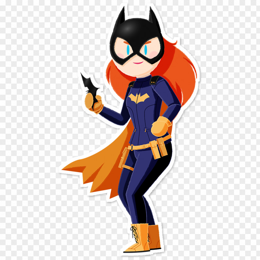 Batgirl Batman Superhero Illustration Art PNG