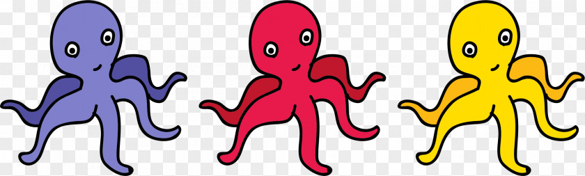 Creature Octopus Clip Art PNG