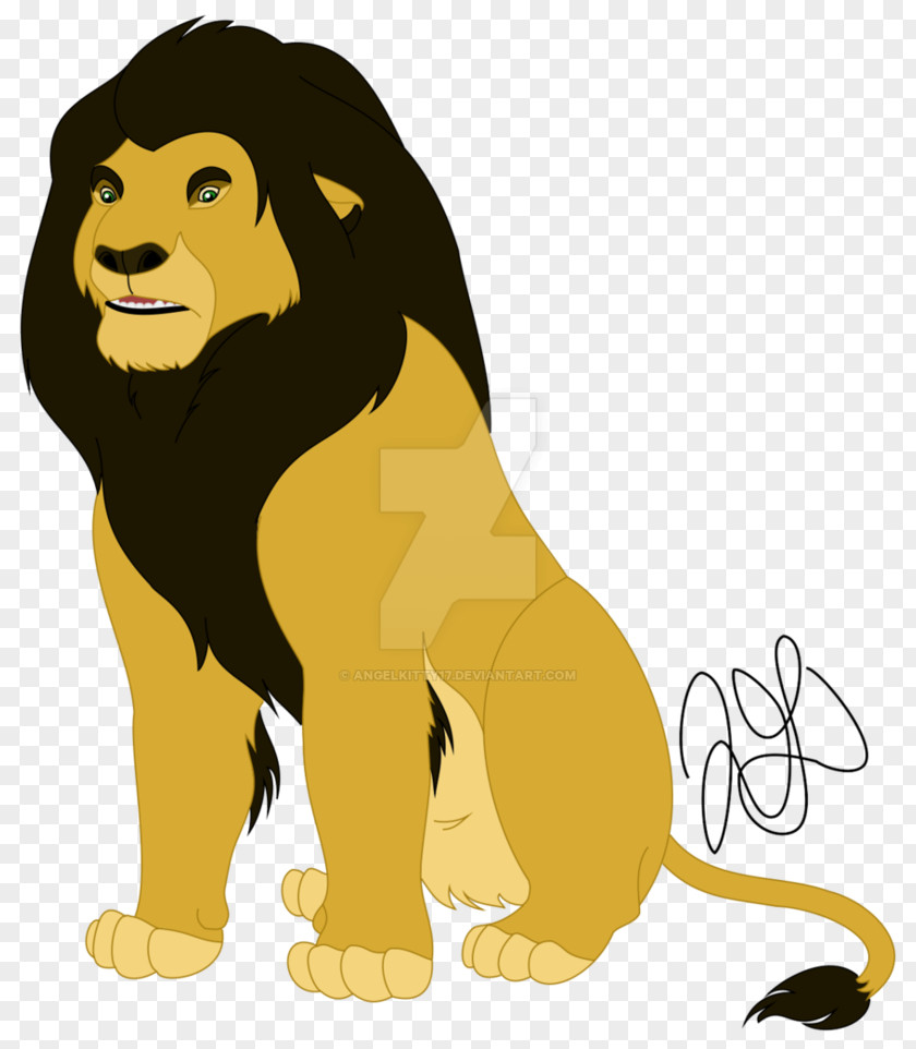 Lion The King Ahadi Dog Art PNG