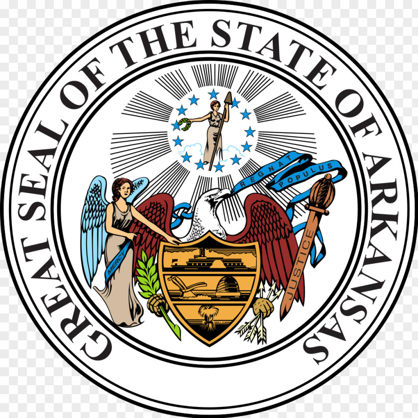 Seal Of Arkansas Great The United States Document Notary PNG