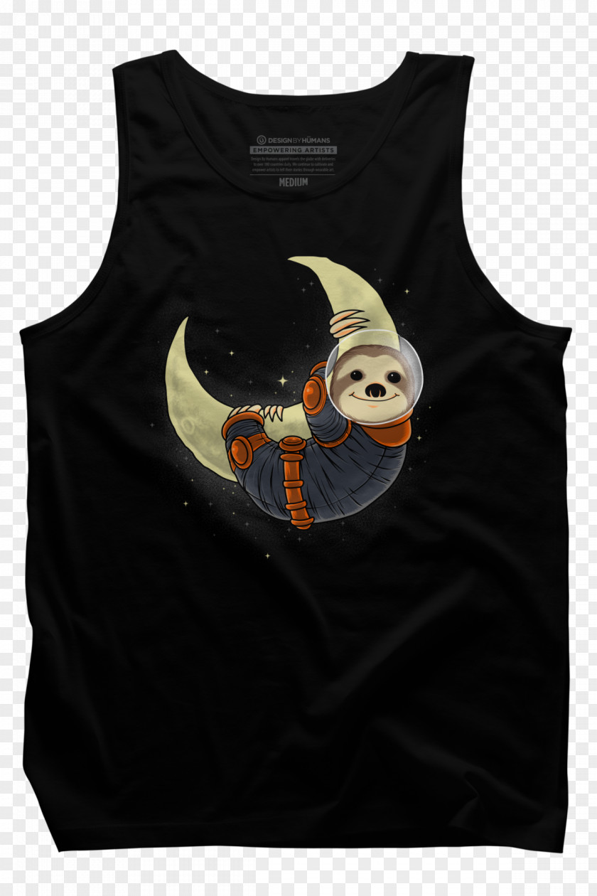 Sloth Hanging T-shirt Sleeveless Shirt Tuxedo PNG