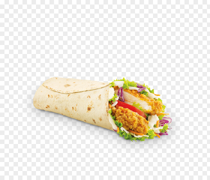 Spicy Wrap Chicken McDonald's Big Mac Fast Food Shawarma PNG