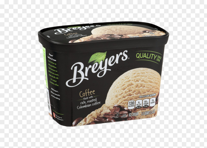 Ice Package Chocolate Cream Chip Cookie Breyers PNG