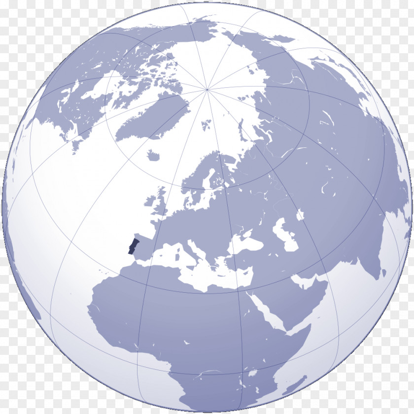 Map Of Portugal Globe Austria-Hungary Orthographic Projection In Cartography PNG