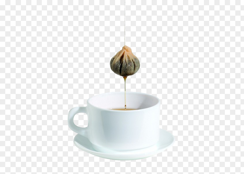 The Tea Bag Is Lifted Green Coffee PNG