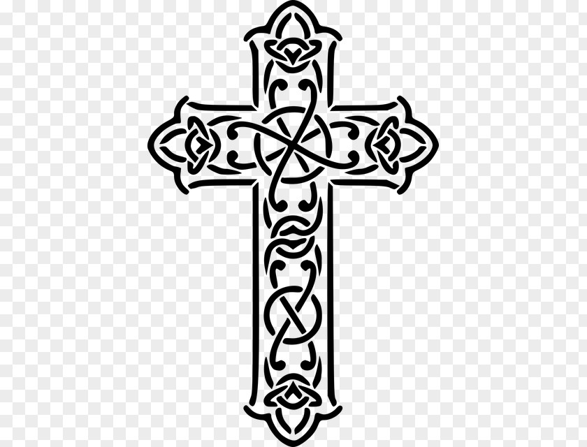 Christian Cross Celtic Knot PNG