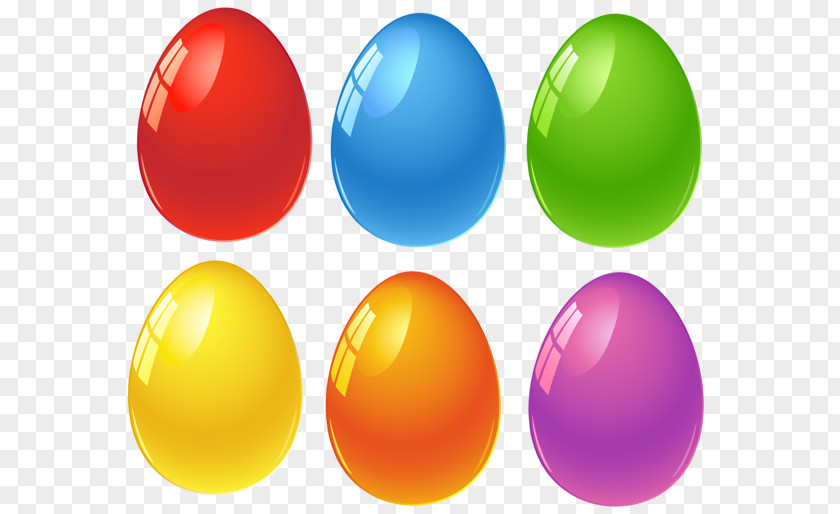 Colorful Easter Bunny Red Egg Clip Art PNG