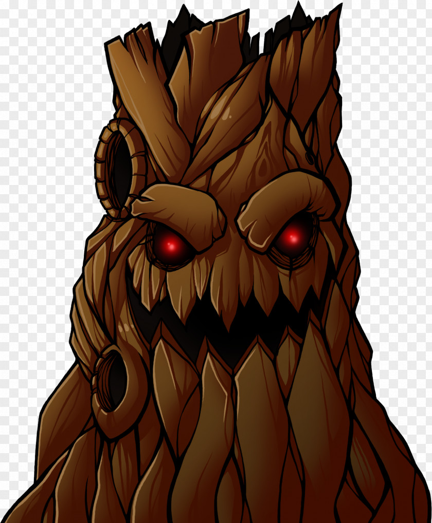 Evil Tree Cliparts Character Design Illustration PNG